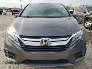 2019 Honda Odyssey EX-L with VIN 5FNRL6H75KB042882, listed as a Copart auction lot 49589845 with 90,835 mi miles and Salvage Title. Bid and sale history available at DreamBid. Image 5.