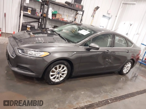 2016 Ford Fusion S with VIN 3FA6P0G79GR221363, listed as a IAAI auction lot 41887428 with 183,182 mi miles and . Bid and sale history available at DreamBid. Image 14.
