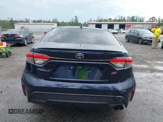 2021 Toyota Corolla SE with VIN JTDS4MCE6MJ054785, listed as a IAAI auction lot 41881709 with 62,833 mi miles. Bid and sale history available at carsss.com. Image 17.