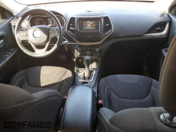 2015 Jeep Cherokee Latitude with VIN 1C4PJLCB4FW655729, listed as a Copart auction lot 50212955 with 134,473 mi miles and Salvage Title. Bid and sale history available at carsss.com. Image 8.