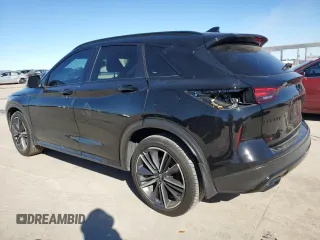 2024 Infiniti QX50 Sport с VIN 3PCAJ5FA1RF101707, выставлен на аукционе Copart как лот 87080944 с пробегом 11 151 миль миль и Списание • Salvage title. История ставок и продаж доступна на DreamBid. Изображение 2.
