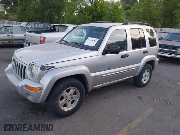 2003 Jeep Liberty Limited with VIN 1J4GL58KX3W657800, listed as a IAAI auction lot 42464782 with 244,363 mi miles and . Bid and sale history available at DreamBid. Image 2.