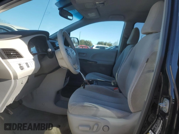 2013 Toyota Sienna LE with VIN 5TDJK3DC6DS063871, listed as a Copart auction lot 47180495 with 214,404 mi miles and Clean Title. Bid and sale history available at carsss.com. Image 7.