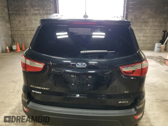 2020 Ford EcoSport SE with VIN MAJ6S3GL8LC335537, listed as a Copart auction lot 53673165 with 55,313 mi miles and Salvage Title. Bid and sale history available at DreamBid. Image 6.