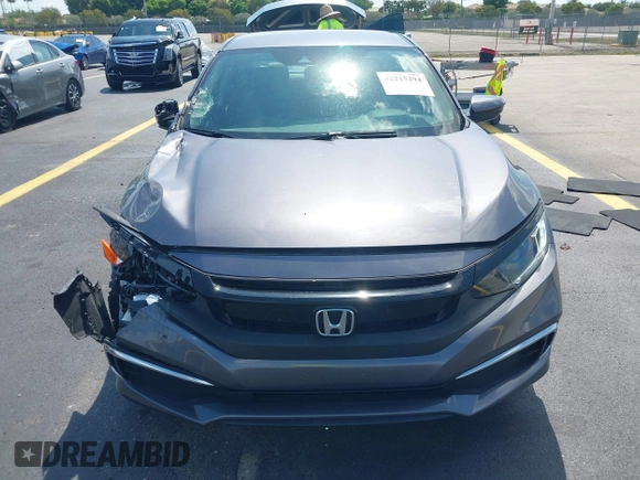 2020 Honda Civic LX with VIN 19XFC2F68LE007735, listed as a IAAI auction lot 42215294 with 3,849 mi miles and . Bid and sale history available at DreamBid. Image 12.