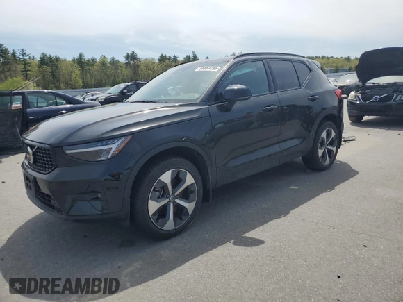 2023 Volvo XC40 Plus Dark Theme with VIN YV4L12UW6P2004151, listed as a Copart auction lot 56664765 with 9,335 mi miles and Salvage title. Bid and sale history available at DreamBid. Image 1.
