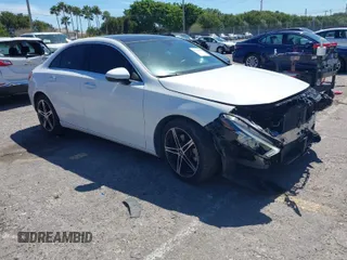 2019 Mercedes-Benz A 220 with VIN WDD3G4EB7KW033545, listed as a IAAI auction lot 41749956 with 63,950 mi miles and . Bid and sale history available at DreamBid. Image 1.