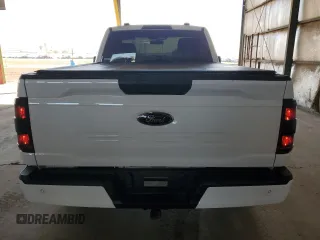 2022 Ford F-150 XL with VIN 1FTMF1E56NKE12445, listed as a Copart auction lot 81896314 with 60,968 mi miles and Salvage Title. Bid and sale history available at DreamBid. Image 6.