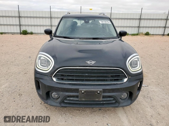 2022 MINI Countryman Cooper with VIN WMZ43BR04N3N62710, listed as a Copart auction lot 59136765 with 51,185 mi miles and Salvage title. Bid and sale history available at DreamBid. Image 5.