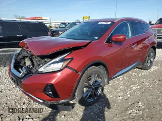 2019 Nissan Murano SL z VIN 5N1AZ2MJ3KN152915, wystawiony jako Copart lot #53778905 z przebiegiem 109 262 mil mil oraz Szkoda całkowita • Salvage title. Historia ofert i sprzedaży dostępna na DreamBid. Obrazek 1.