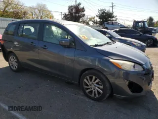 2012 Mazda 5 Sport with VIN JM1CW2BL4C0139163, listed as a Copart auction lot 75521794 with 211,595 mi miles and Salvage Title. Bid and sale history available at DreamBid. Image 4.
