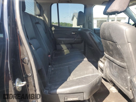 2017 Honda Ridgeline RTL-T with VIN 5FPYK3F61HB033605, listed as a Copart auction lot 58553135 with 178,580 mi miles and Clean title. Bid and sale history available at DreamBid. Image 10.