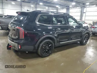 2023 Kia Telluride SX Prestige X-Pro with VIN 5XYP5DGC6PG406098, listed as a Copart auction lot 48406085 with 47,863 mi miles and Salvage title. Bid and sale history available at DreamBid. Image 3.