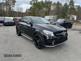 2016 Mercedes-Benz GLE 450 AMG z VIN 4JGED6EB3GA018791, wystawiony jako Copart lot #52764135 z przebiegiem 90 641 mil mil oraz Tytuł czysty. Historia ofert i sprzedaży dostępna na DreamBid. Obrazek 1.