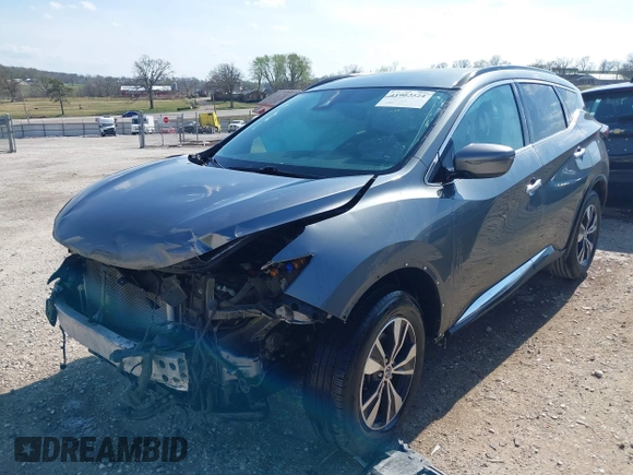 2020 Nissan Murano SV with VIN 5N1AZ2BJ1LN105855, listed as a IAAI auction lot 41902524 with 121,598 mi miles and . Bid and sale history available at DreamBid. Image 20.