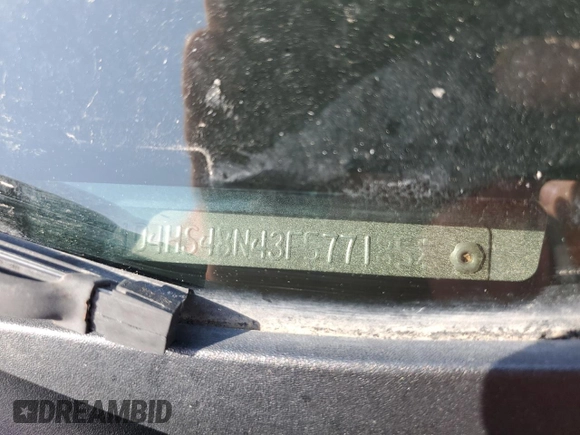 2003 Dodge Durango SLT with VIN 1D4HS48N43F577185, listed as a Copart auction lot 57645345 with Not provided miles and Salvage title. Bid and sale history available at DreamBid. Image 13.
