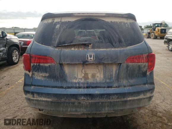 2016 Honda Pilot LX with VIN 5FNYF5H19GB034770, listed as a Copart auction lot 56752073 with 157,131 mi miles and Clean Title. Bid and sale history available at DreamBid. Image 6.