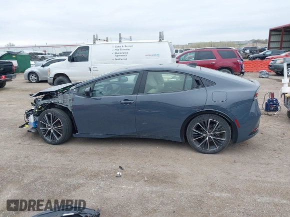 2024 Toyota Prius LE with VIN JTDACAAU8R3028529, listed as a IAAI auction lot 42079826 with 7,849 mi miles and . Bid and sale history available at DreamBid. Image 15.