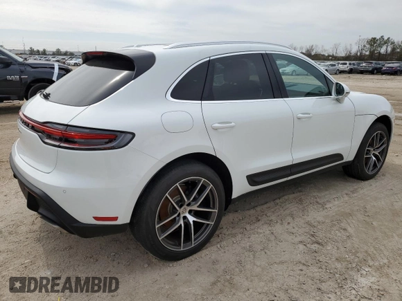 2025 Porsche Macan z VIN WP1AA2A52SLB00527, wystawiony jako Copart lot #47175915 z przebiegiem Nie podano mil oraz Nie do naprawy • Non repairable. Historia ofert i sprzedaży dostępna na DreamBid. Obrazek 3.