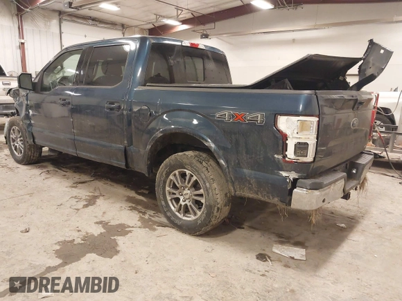 2018 Ford F-150 XL with VIN 1FTEW1EP4JFA00923, listed as a IAAI auction lot 41506293 with 153,523 mi miles and . Bid and sale history available at DreamBid. Image 3.