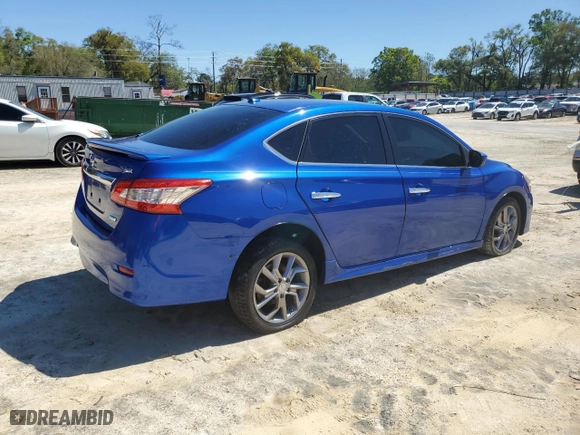 2013 Nissan Sentra SR with VIN 3N1AB7AP5DL693453, listed as a Copart auction lot 49291785 with 114,937 mi miles and Salvage Title. Bid and sale history available at carsss.com. Image 3.