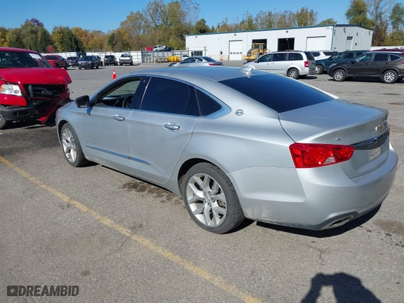 2020 Chevrolet Impala Premier with VIN 1G1105S35LU102358, listed as a IAAI auction lot 40619377 with 97,541 mi miles. Bid and sale history available at carsss.com. Image 3.