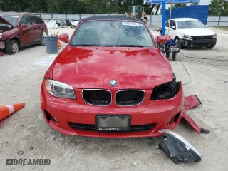 2012 BMW 1 Series 128i with VIN WBAUL7C52CVE87329, listed as a Copart auction lot 52867624 with 91,237 mi miles and Salvage Title. Bid and sale history available at carsss.com. Image 5.