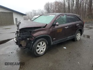 2011 Kia Sorento LX with VIN 5XYKTCA1XBG026448, listed as a Copart auction lot 51687725 with 150,426 mi miles and Salvage Title. Bid and sale history available at carsss.com. Image 1.