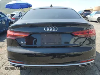 2022 Audi A5 Sportback Premium Plus with VIN WAUCBCF58NA034892, listed as a Copart auction lot 47989574 with 44,537 mi miles. Bid and sale history available at carsss.com. Image 6.