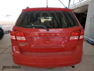 2017 Dodge Journey SE with VIN 3C4PDCAB5HT581210, listed as a Copart auction lot 42711415 with 126,845 mi miles and Salvage Title. Bid and sale history available at carsss.com. Image 6.