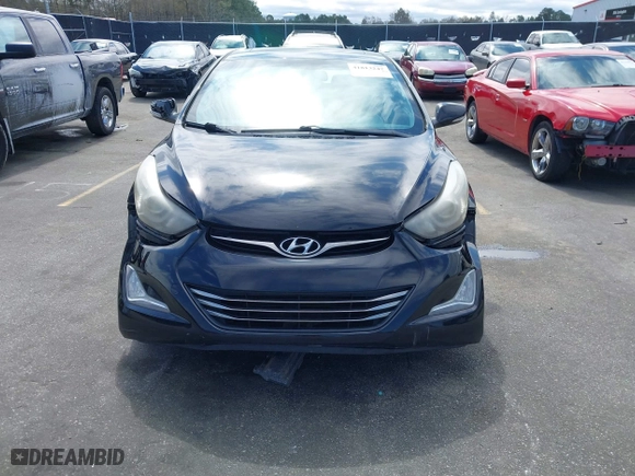 2014 Hyundai Elantra SE with VIN KMHDH4AE3EU134475, listed as a IAAI auction lot 41813247 with 107,889 mi miles. Bid and sale history available at carsss.com. Image 12.