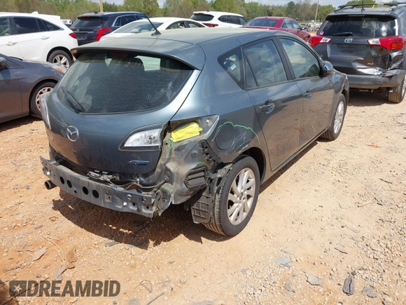 2013 Mazda 3 i Touring with VIN JM1BL1L78D1767349, listed as a IAAI auction lot 41967275 with 168,626 mi miles and . Bid and sale history available at carsss.com. Image 4.