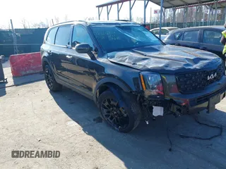 2022 Kia Telluride EX with VIN 5XYP3DHC1NG237397, listed as a IAAI auction lot 41615628 with 44,732 mi miles and . Bid and sale history available at carsss.com. Image 1.