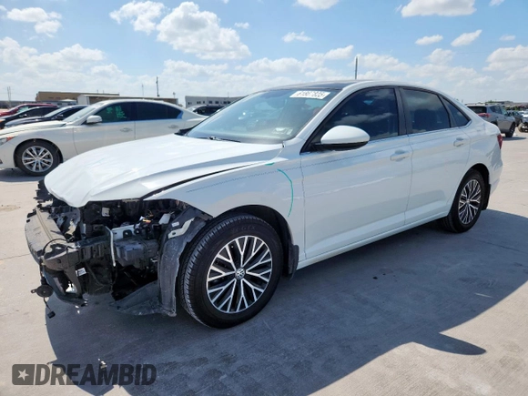 2021 Volkswagen Jetta S с VIN 3VWC57BU4MM082564, выставлен на аукционе Copart как лот 61867825 с пробегом 35 570 миль миль и Списание • Salvage title. История ставок и продаж доступна на DreamBid. Изображение 1.