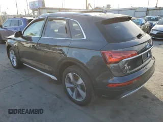 2023 Audi Q5 Premium with VIN WA1ABAFYXP2032836, listed as a Copart auction lot 82863914 with 0 mi miles and Clean Title. Bid and sale history available at carsss.com. Image 2.