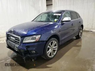 2014 Audi SQ5 Premium Plus with VIN WA1CGAFP8EA129800, listed as a Copart auction lot 74853533 with 102,104 mi miles and Salvage Title. Bid and sale history available at carsss.com. Image 1.