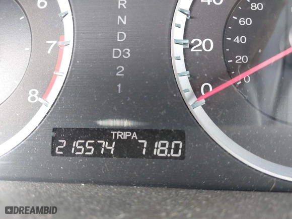2009 Honda Accord Sdn EX-L with VIN 5KBCP36899B502691, listed as a IAAI auction lot 42036521 with 215,574 mi miles. Bid and sale history available at carsss.com. Image 7.
