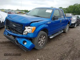 2009 Ford F-150 STX with VIN 1FTRX12839FB34927, listed as a IAAI auction lot 42112489 with 221,371 mi miles and . Bid and sale history available at DreamBid. Image 2.