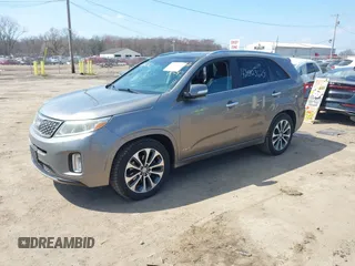 2014 Kia Sorento SX with VIN 5XYKWDA79EG448183, listed as a IAAI auction lot 42023625 with 109,188 mi miles and . Bid and sale history available at DreamBid. Image 17.