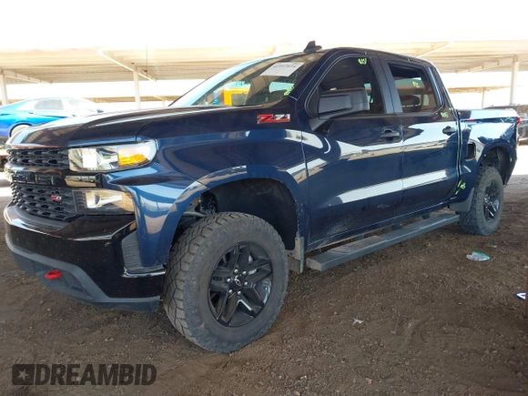 2021 Chevrolet Silverado 1500 Custom Trail Boss with VIN 1GCPYCEF8MZ364271, listed as a IAAI auction lot 41997034 with 37,574 mi miles and . Bid and sale history available at DreamBid. Image 17.