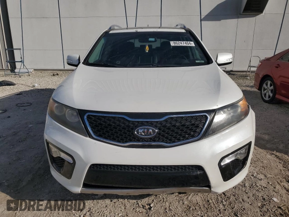 2012 Kia Sorento SX with VIN 5XYKW4A23CG218043, listed as a Copart auction lot 86247404 with 177,379 mi miles and Salvage Title. Bid and sale history available at carsss.com. Image 5.