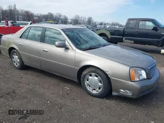 2000 Cadillac DeVille z VIN 1G6KD54Y5YU334932, wystawiony jako IAAI lot #41964948 z przebiegiem 89 834 mil mil oraz . Historia ofert i sprzedaży dostępna na DreamBid. Obrazek 1.