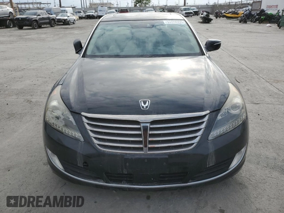 2015 Hyundai Equus Signature with VIN KMHGH4JH8FU095195, listed as a Copart auction lot 53468995 with 118,827 mi miles and Clean Title. Bid and sale history available at DreamBid. Image 5.