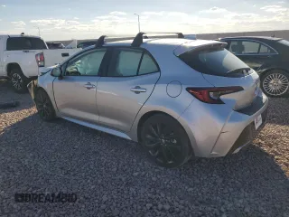 2023 Toyota Corolla Hatchback XSE with VIN JTNC4MBE3P3212414, listed as a Copart auction lot 72445644 with 8,155 mi miles and Salvage Title. Bid and sale history available at carsss.com. Image 2.
