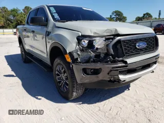 2021 Ford Ranger XL with VIN 1FTER4FH2MLD28766, listed as a Copart auction lot 41285243 with 24,557 mi miles and . Bid and sale history available at DreamBid. Image 4.