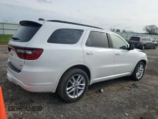 2023 Dodge Durango GT Plus with VIN 1C4RDJDG0PC597393, listed as a Copart auction lot 54670345 with 46,348 mi miles and Clean Title. Bid and sale history available at carsss.com. Image 3.