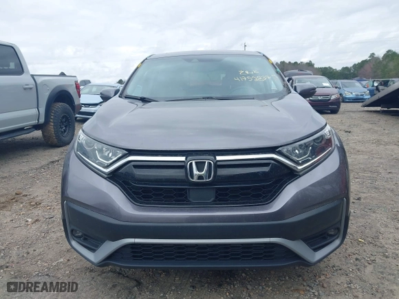2020 Honda CR-V EX-L with VIN 7FARW1H82LE016524, listed as a IAAI auction lot 41752837 with 59,516 mi miles. Bid and sale history available at carsss.com. Image 13.