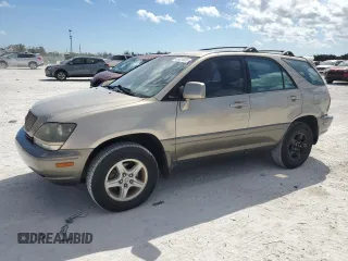 2000 Lexus RX 300 with VIN JT6HF10U3Y0127046, listed as a Copart auction lot 49481605 with 113,079 mi miles and Salvage Title. Bid and sale history available at carsss.com. Image 1.