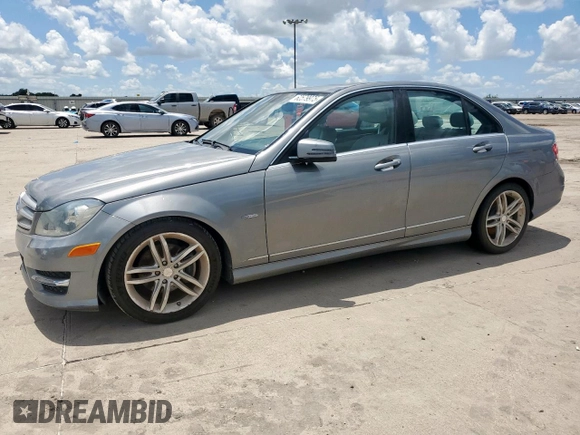 2012 Mercedes-Benz C 250 Sport с VIN WDDGF4HB1CR196188, выставлен на аукционе Copart как лот 62579975 с пробегом Не указан миль и Чистый • Clean title. История ставок и продаж доступна на DreamBid. Изображение 1.