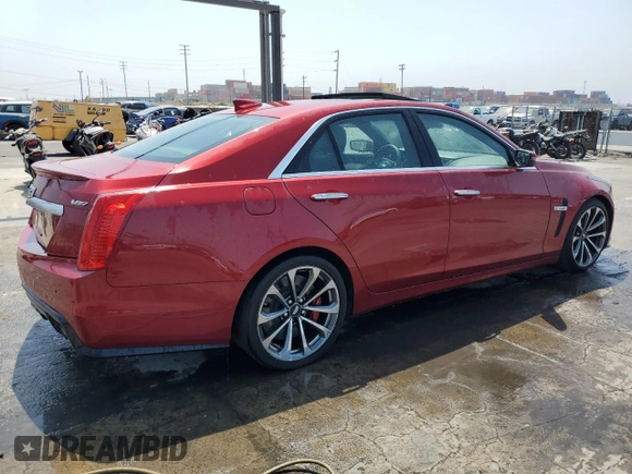 2018 Cadillac CTS-V z VIN 1G6A15S65J0128335, wystawiony jako Copart lot #59057024 z przebiegiem 25 368 mil mil oraz Czysty tytuł • Clean title. Historia ofert i sprzedaży dostępna na DreamBid. Obrazek 3.